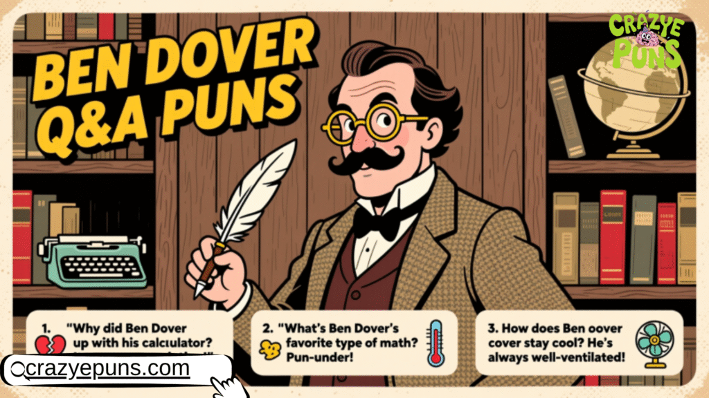 Ben Dover Q&A Puns
