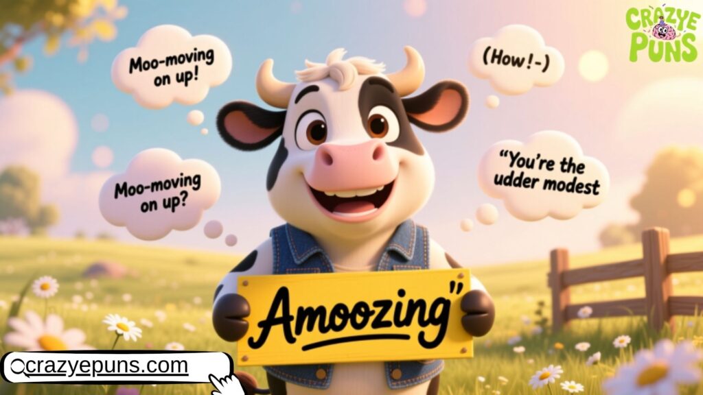 Cow Puns That Are Simply Amoozing 