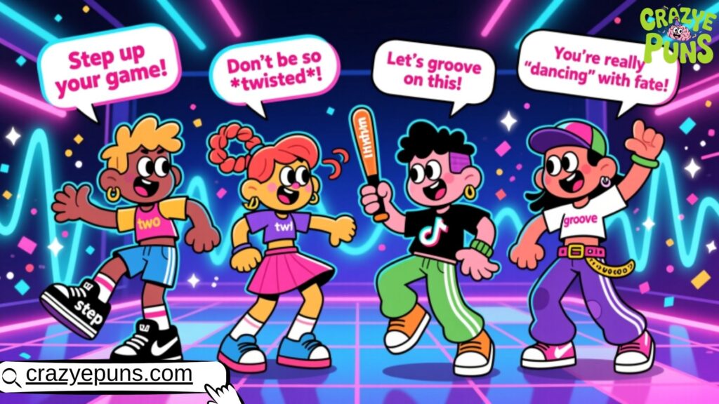 Dance Puns Captions