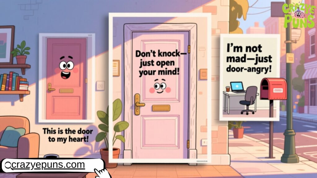 Door Puns for Home, Office, and Everyday Life