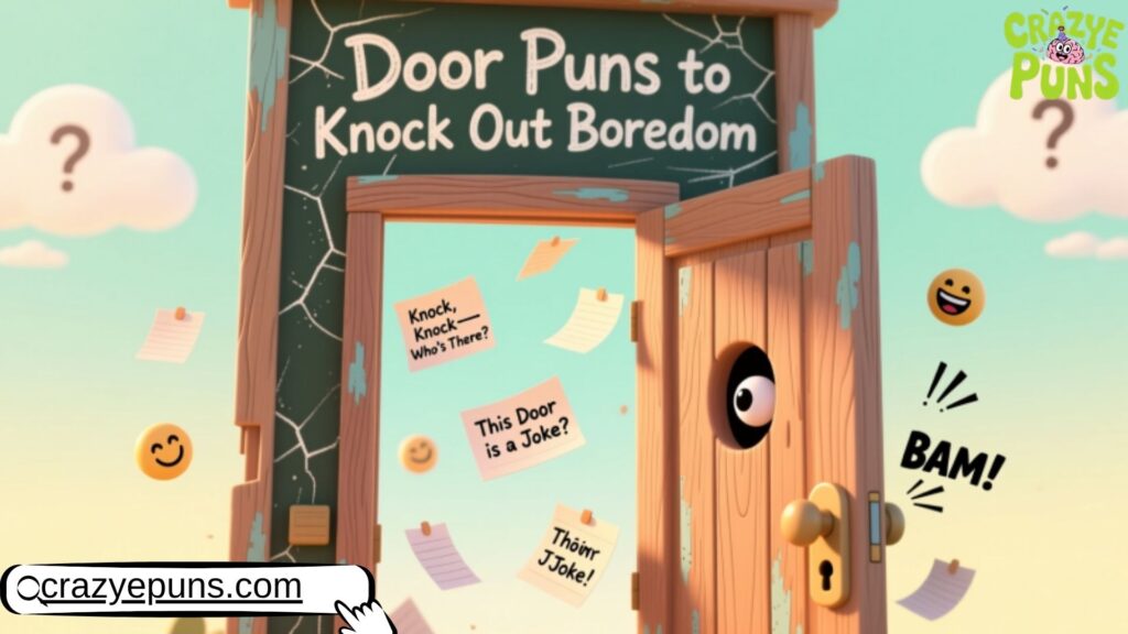Door Puns to Knock Out Boredom