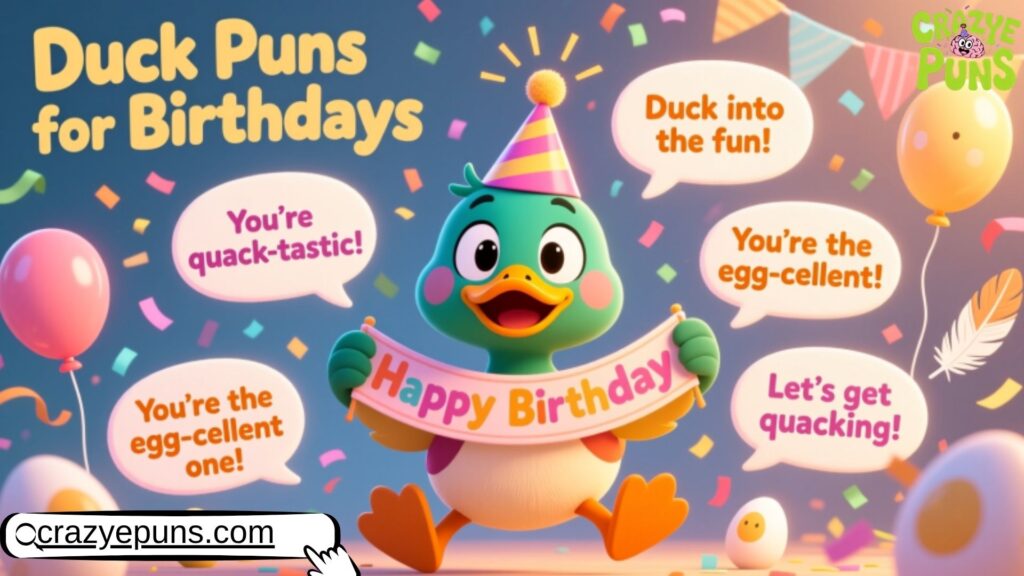 Duck Puns for BirthdaysĀ
