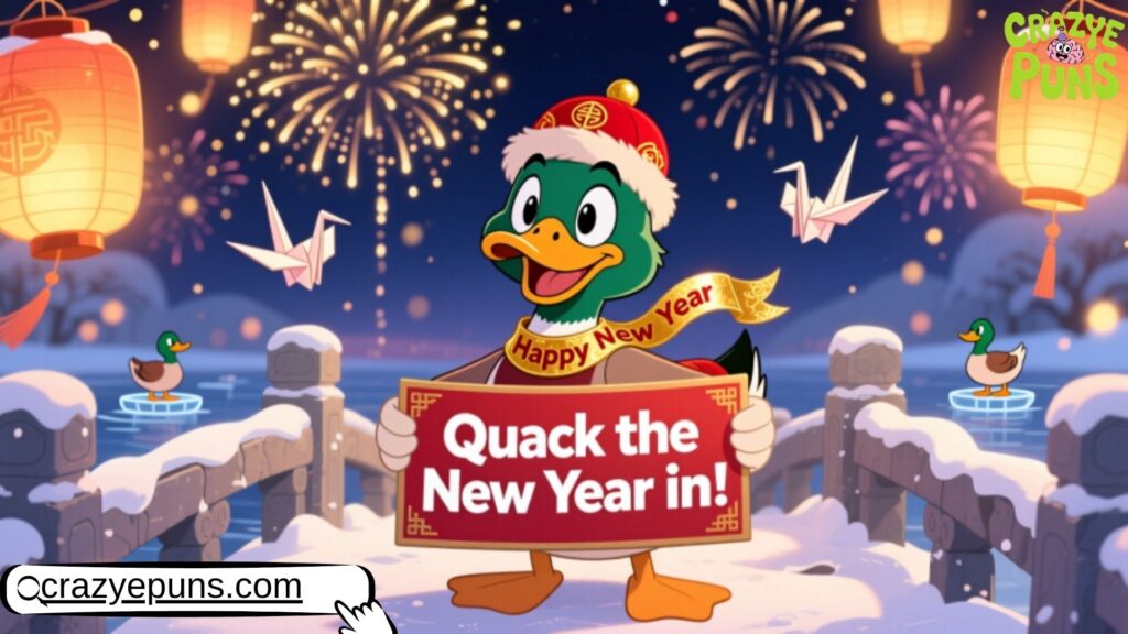 Duck Puns for New Year's Eve
