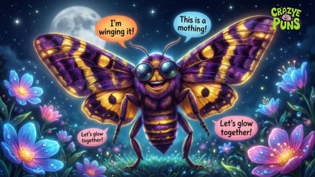 Epic & Share-Worthy Moth Puns for Every Mood