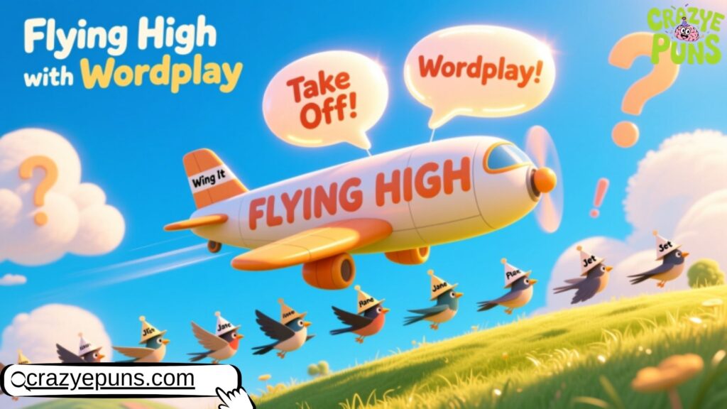 Flying High with Wordplay Plane Puns Take Off