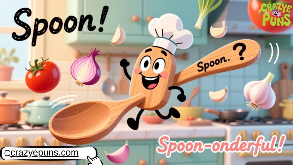 Funny Kitchen Spoon Puns for Food Lovers