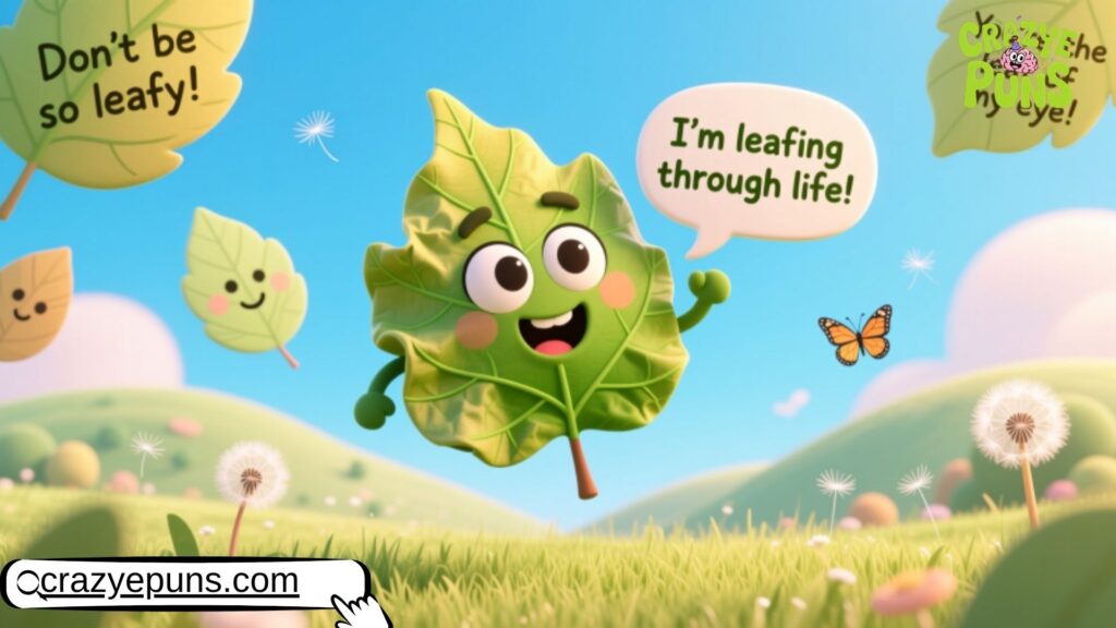 Funny Leaf Puns