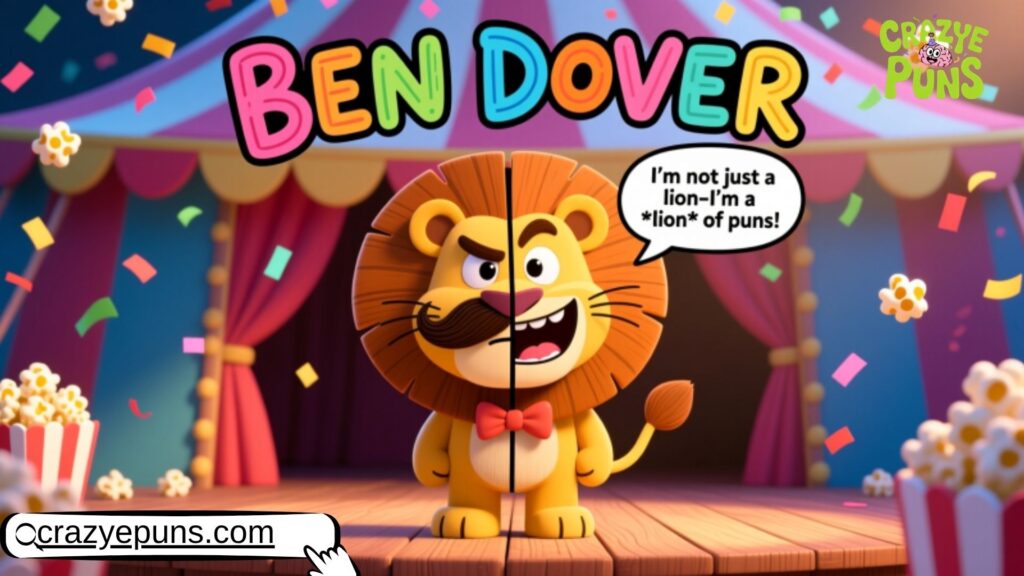 Funny Puns Like Ben Dover for Kids 