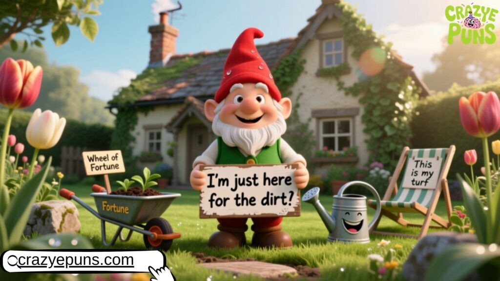 Garden Gnome Puns