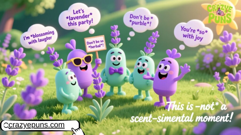 Gather Around for Some Hilarious Lavender Puns 
