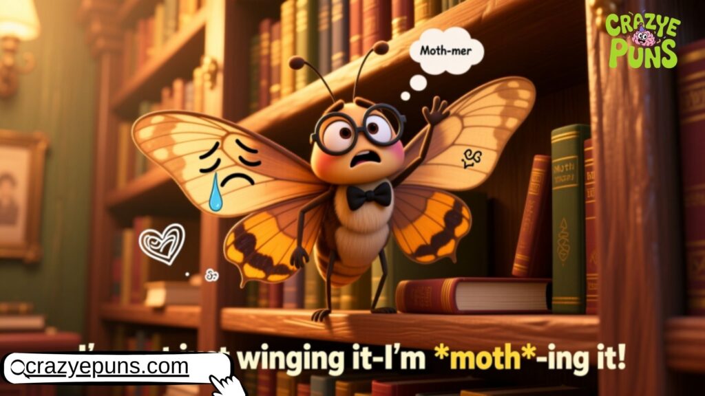 Hilarious One-Liner Moth Puns