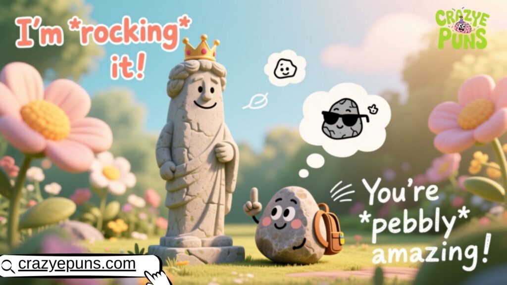 Hilarious Stone and Pebble Puns