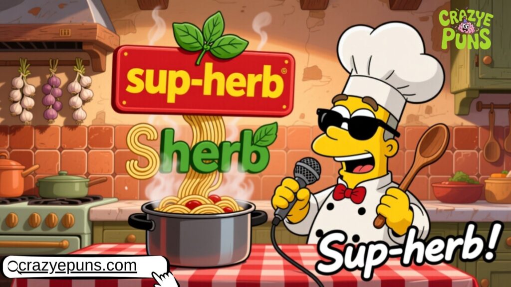 Italian Food Puns That Are Sup-herb