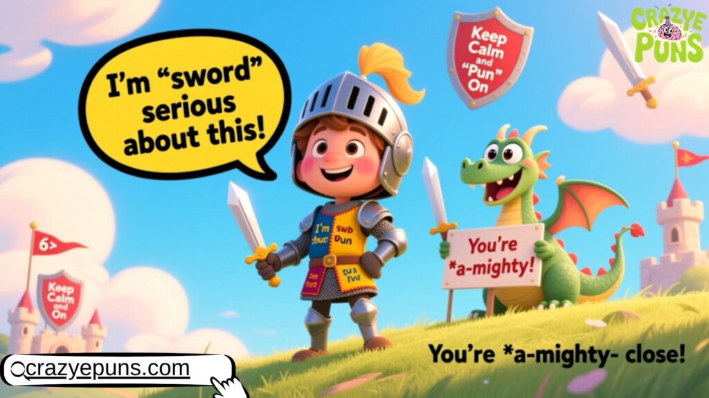 Kid-Friendly Knight Puns for Young Squires