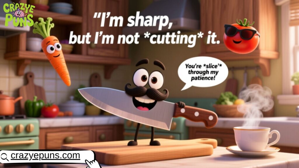 Knife Puns Funny Captions