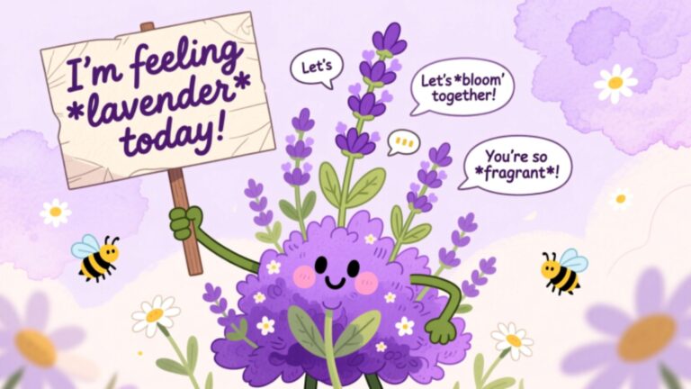 Lavender Puns