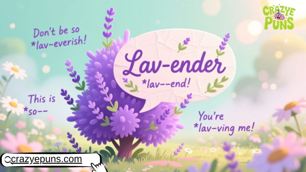 Lavender Puns Aromatic Wordplay 