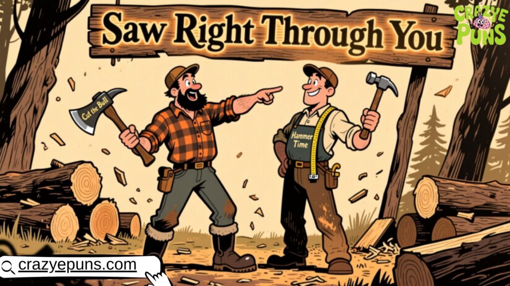 Lumberjack & Carpenter Puns That Saw Right Through You