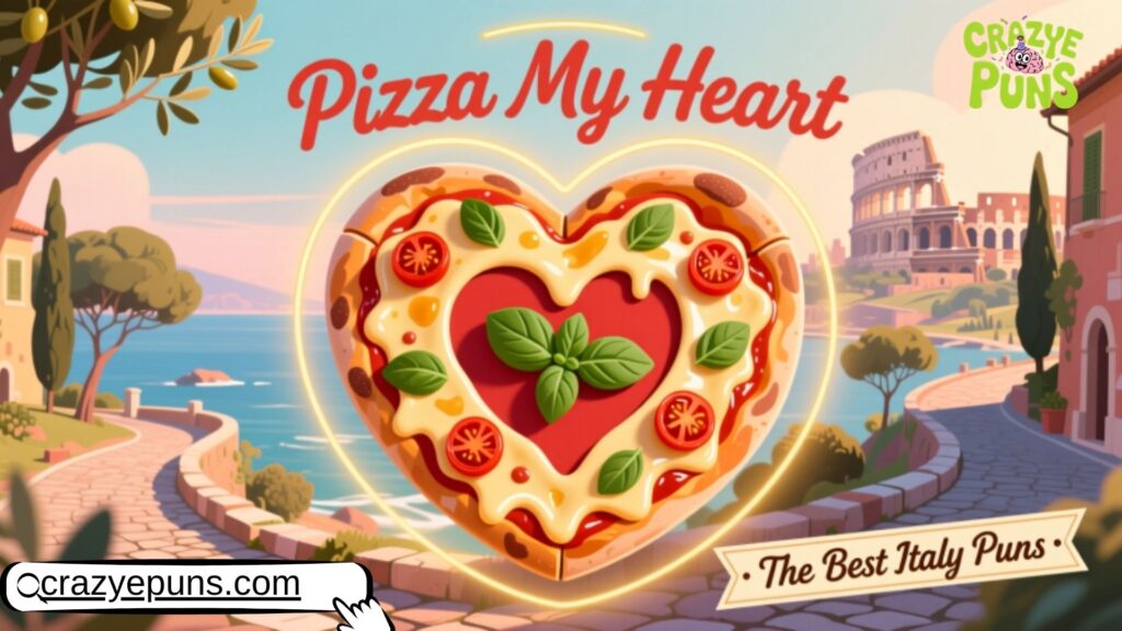 Pizza My Heart The Best Italy Puns