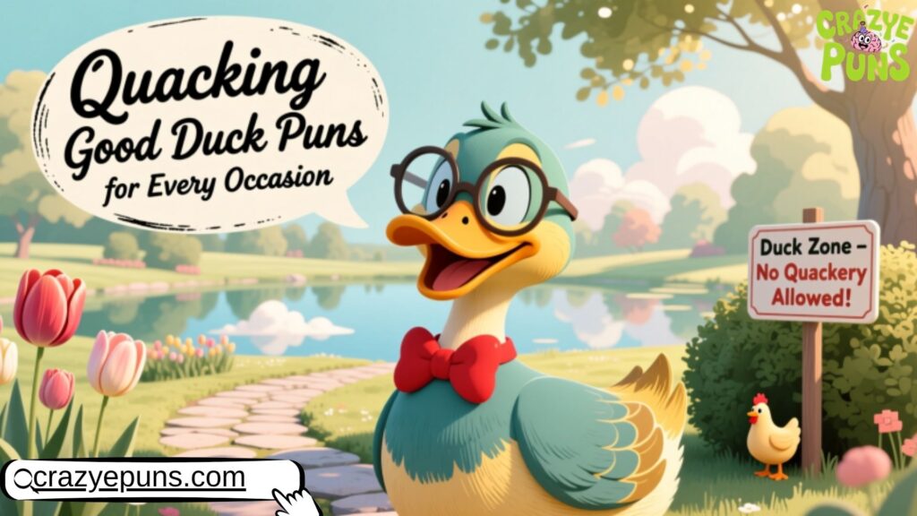 Quacking Good Duck Puns for Every OccasionĀ