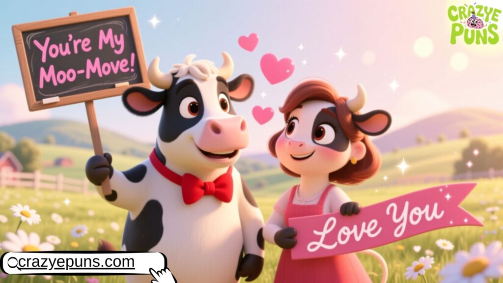 Relationship & Love Cow Puns