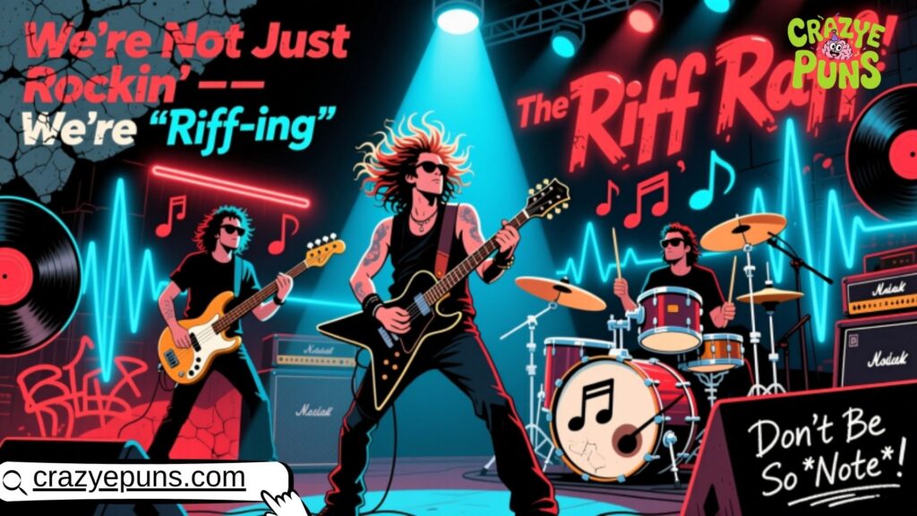 Rock Band and Music Puns