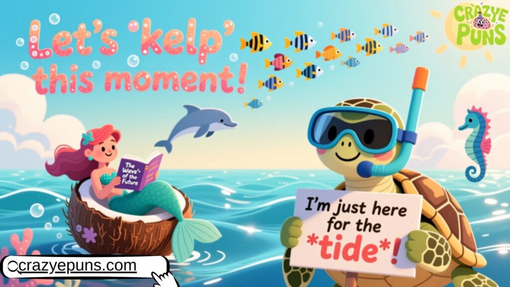 Sentences with Ocean Puns