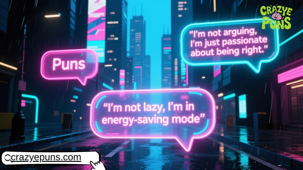 Short Puns with Glowing Punchlines