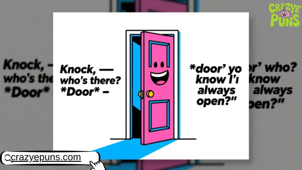 Short and Snappy One-Liner Door Puns