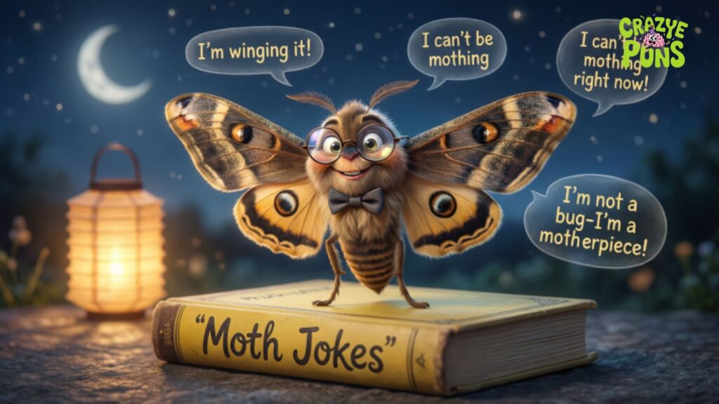 The Best Moth Jokes & Wordplays Ever