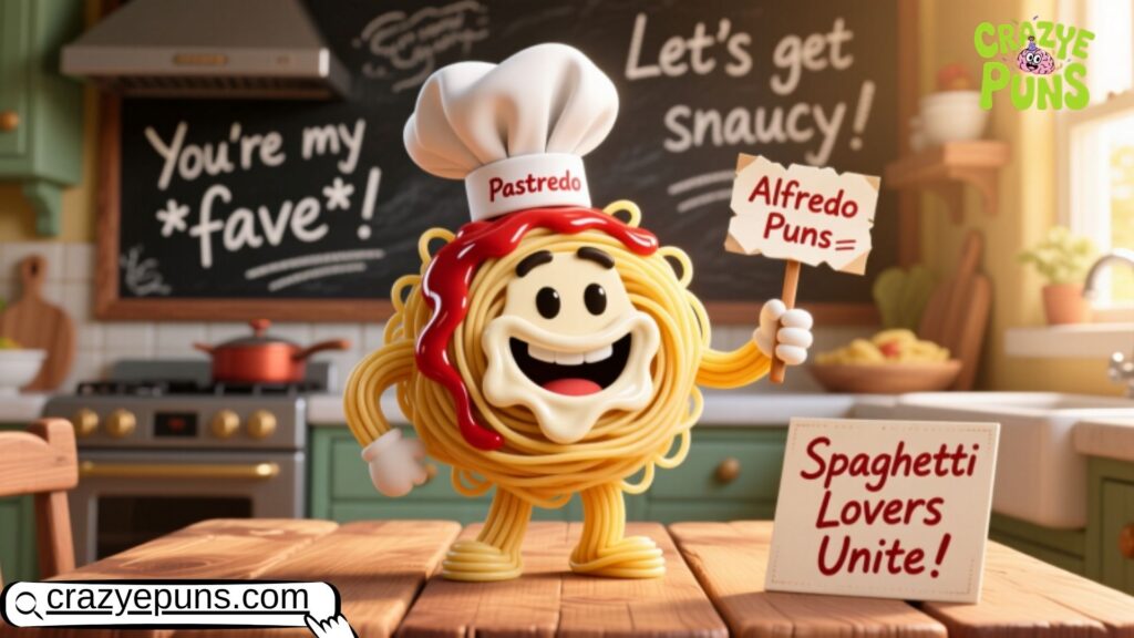 Alfredo Pasta Puns 