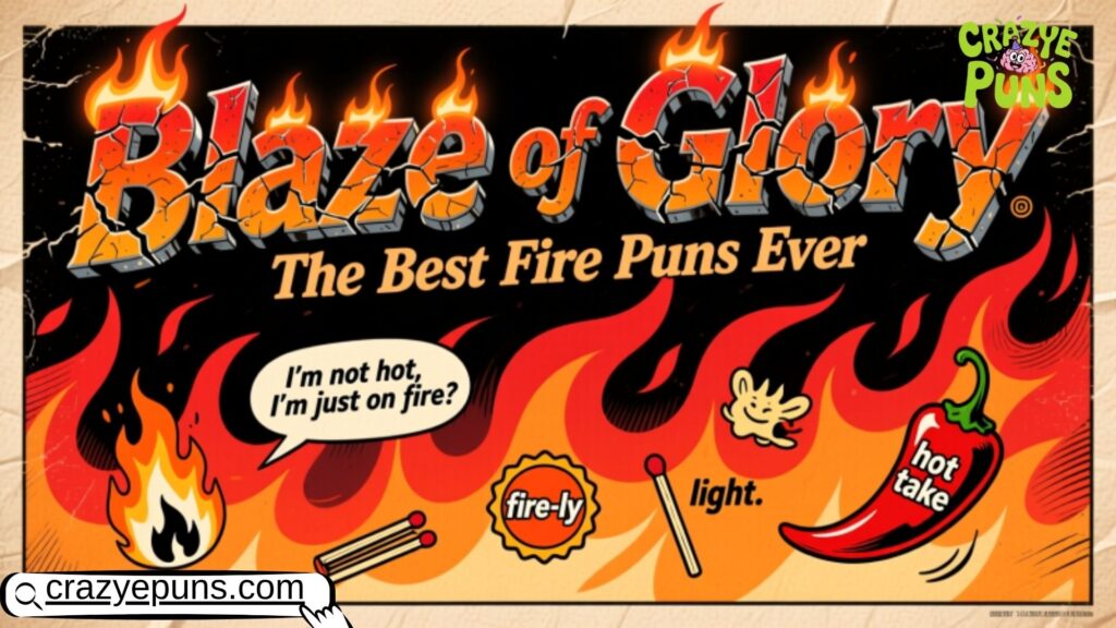 Blaze of Glory The Best Fire Puns Ever