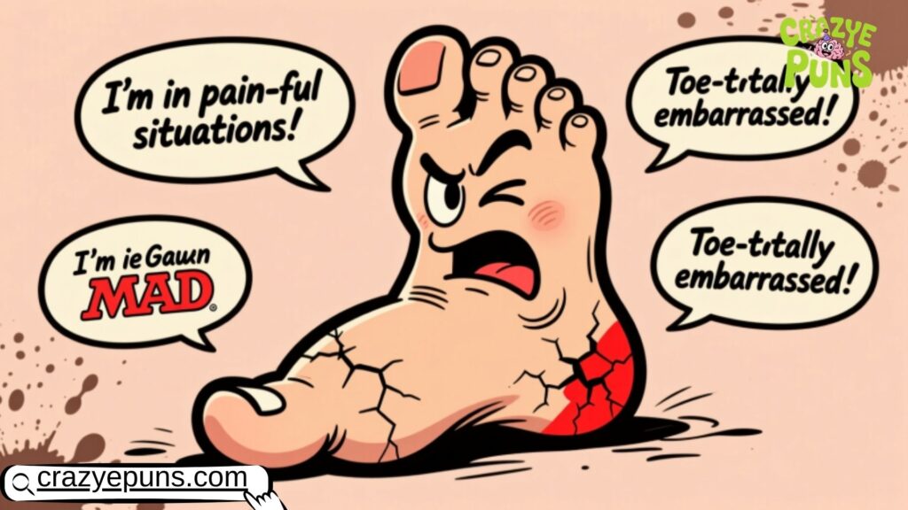 Broken Toe Puns