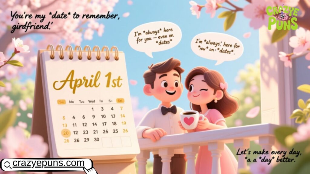 Calendar Puns and Jokes for Girlfriend