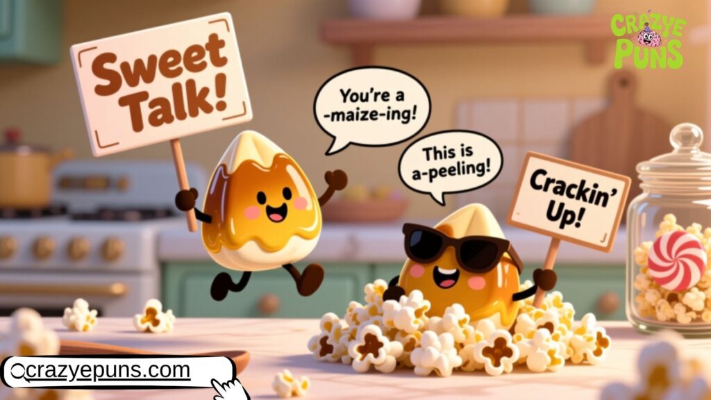 Caramel Corn Puns