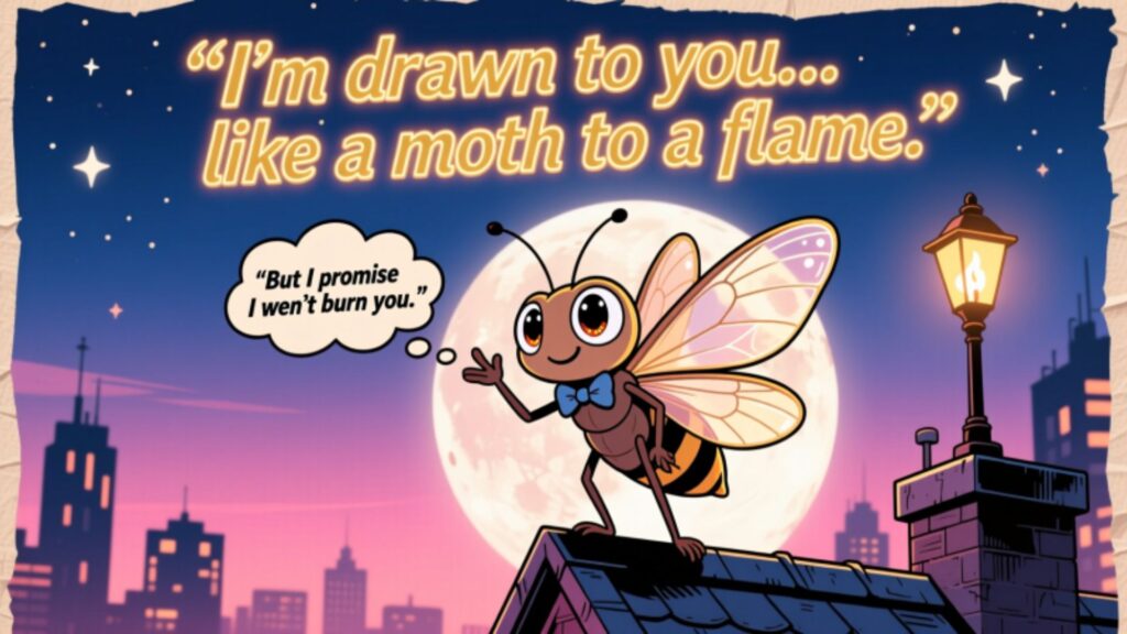 Cheesy Moth Pickup Lines That Actually Work