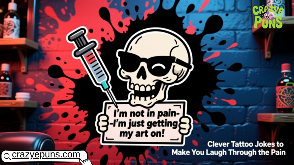 Clever Tattoo Jokes to Make You Laugh Through the Pain