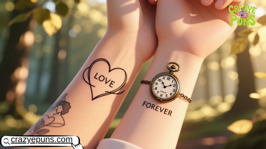 Couple Tattoo Puns for Love That Lasts Forever (Or Until Laser Removal)