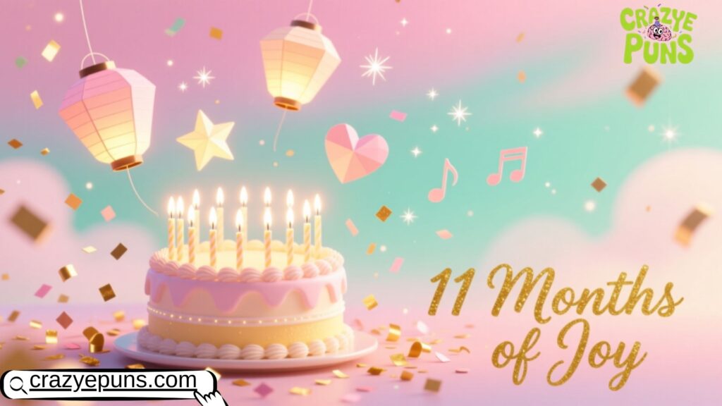 Creative Captions to Celebrate 11 Months of Joy