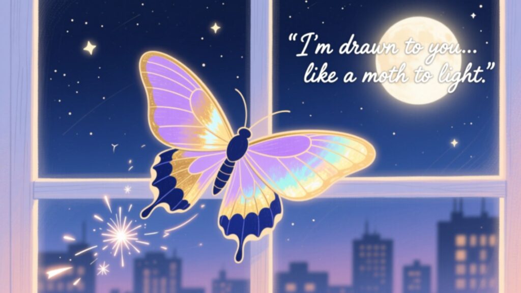 Creative Moth Pickup Lines for Instagram