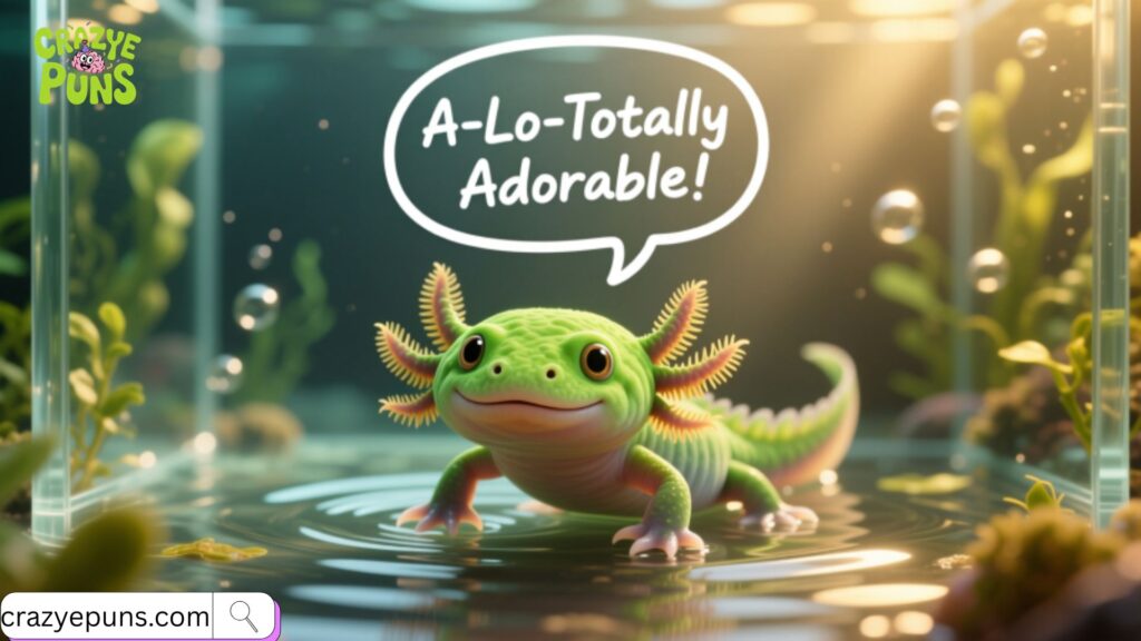 Cute Axolotl Puns