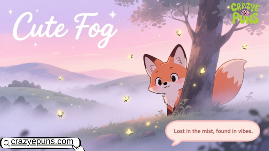 Cute Fog Captions for Instagram