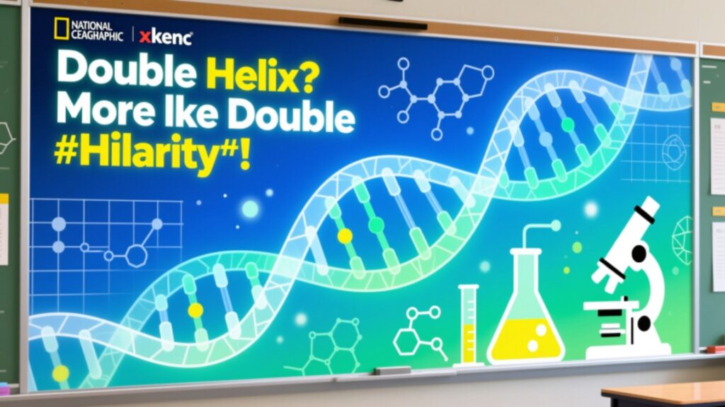 DNA Puns for Science Class Captions 