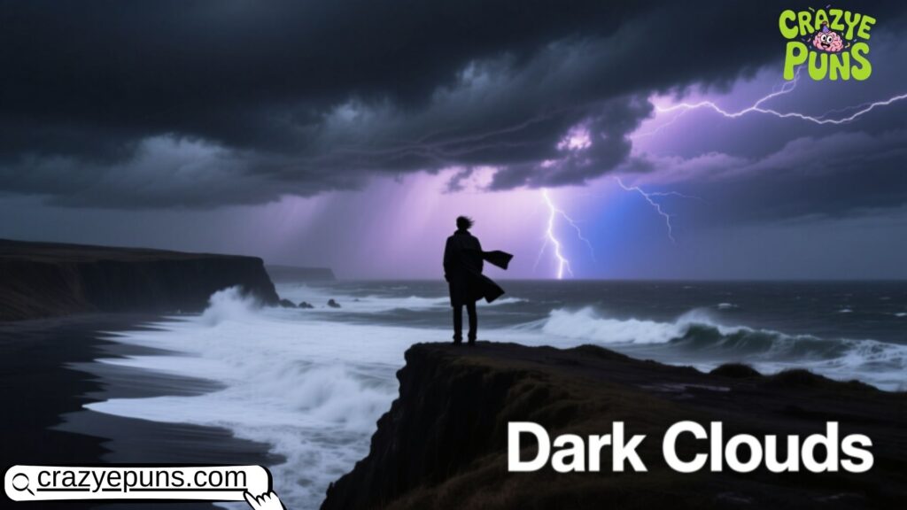 Dark Clouds Instagram Captions