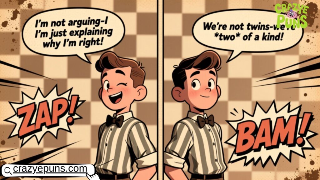 Famous Twin Jokes and Wordplays