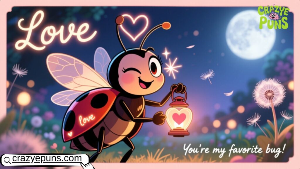 Flirty Bug Puns for Dating