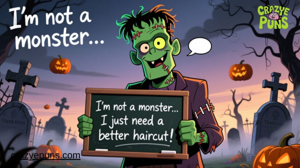 Funny Frankenstein One Liner Jokes For Halloween Lovers