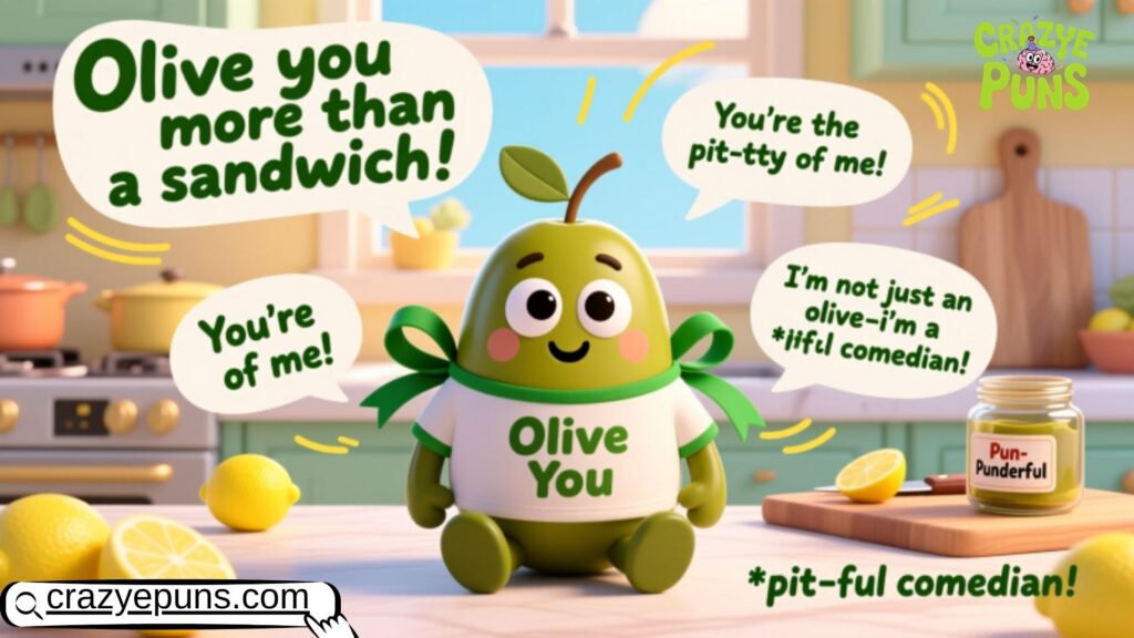 Funny Olive Puns & Jokes 