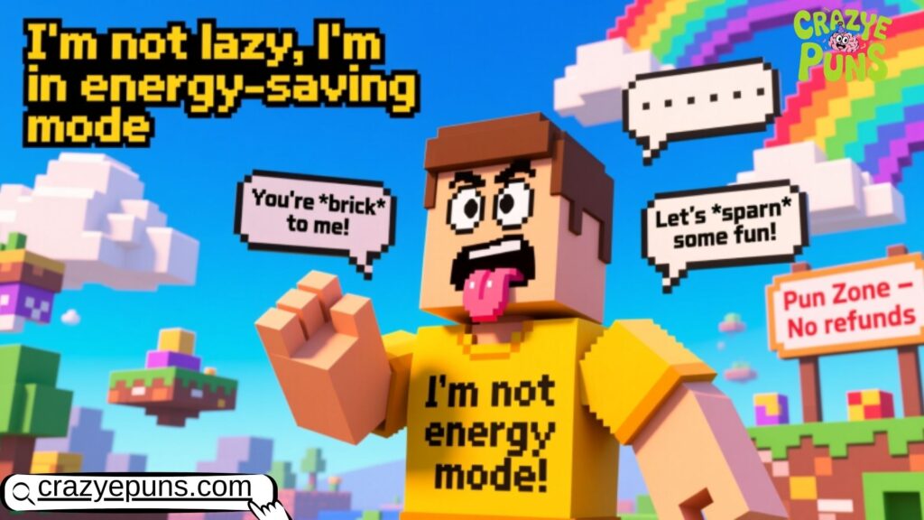 Funny Roblox Character Puns and Jokes 