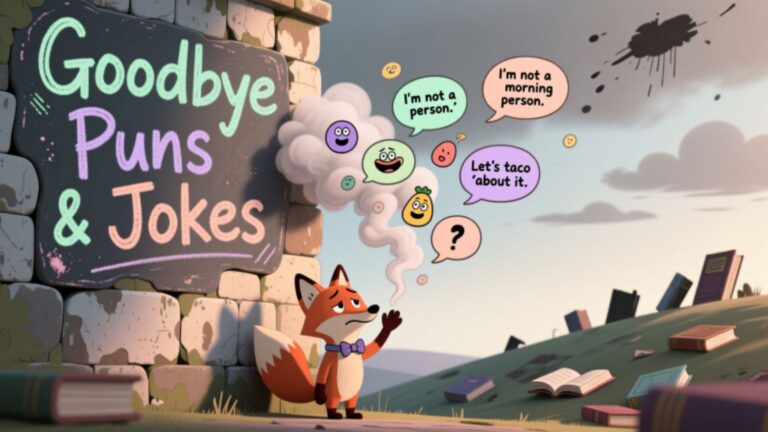 Goodbye Puns & Jokes